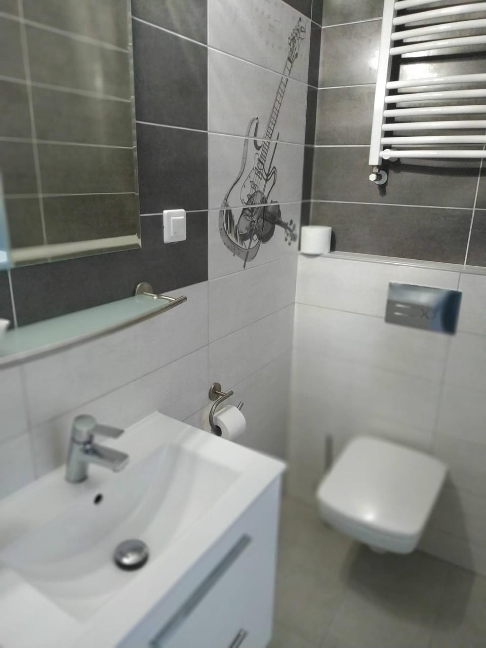 Shower, Toilet, Bathroom, towels