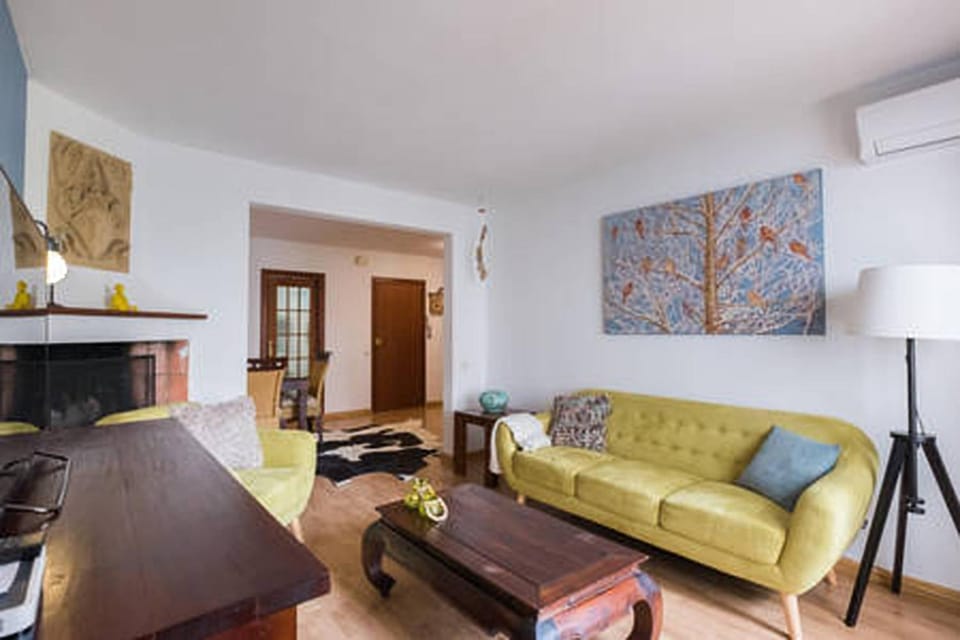 Living room, Seating area, Garden view