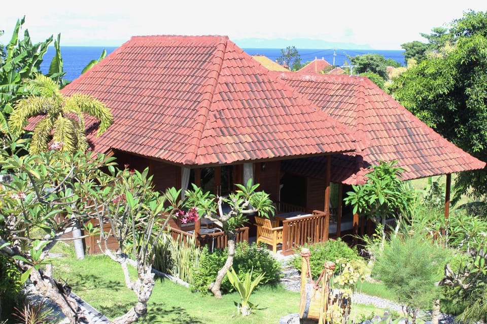 Property building, Natural landscape, Garden, Garden view
