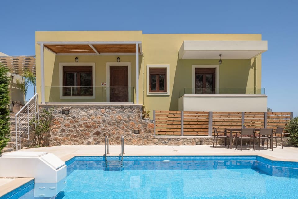 Property building, Patio, Day, View (from property/room), Pool view, Swimming pool, sunbed