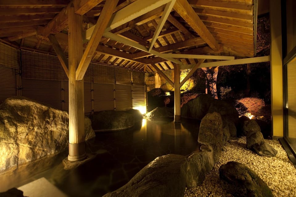 Night, Hot Spring Bath
