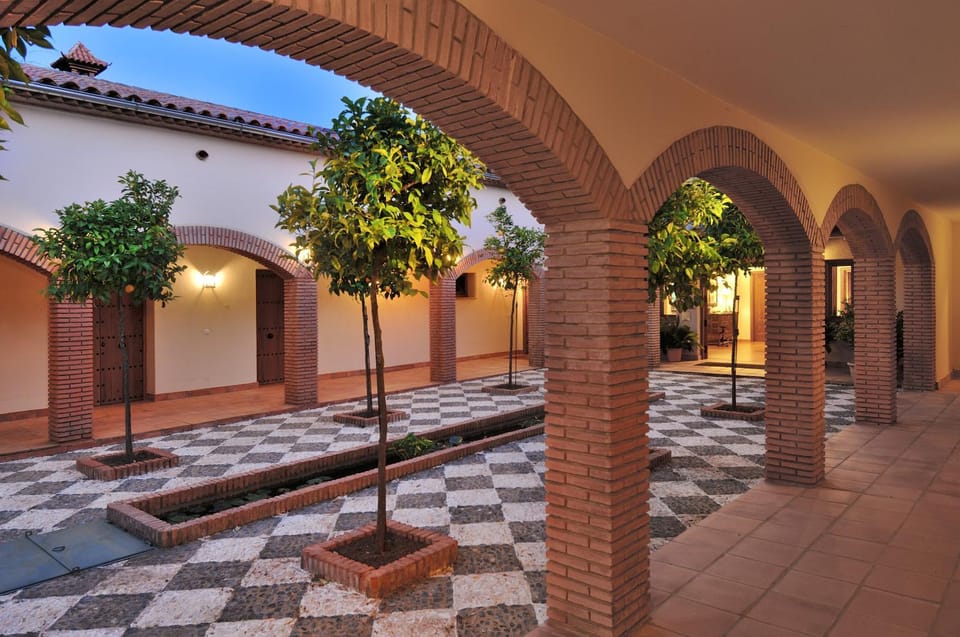 Facade/entrance, Sunset