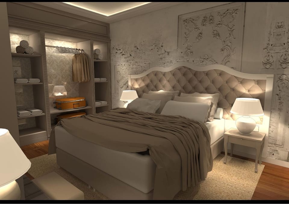 Bed, Bedroom