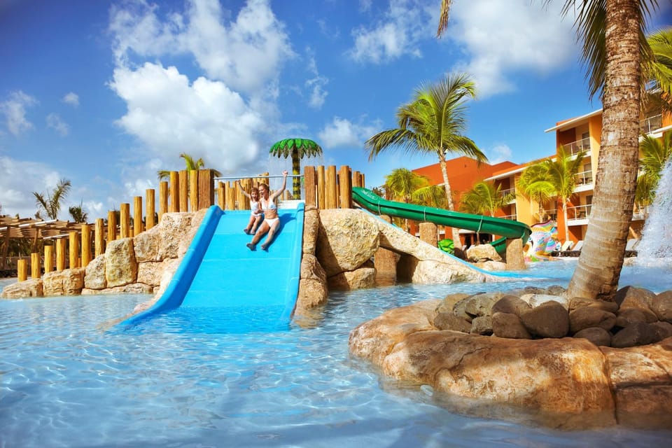 People, Aqua park, Family