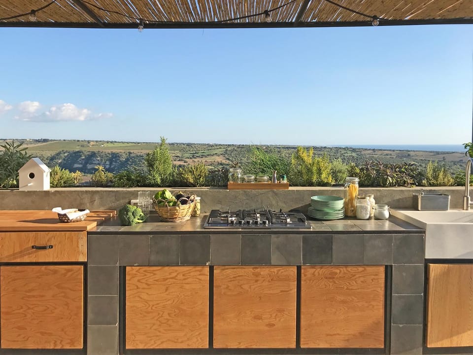 Day, Natural landscape, View (from property/room), Kitchen or kitchenette