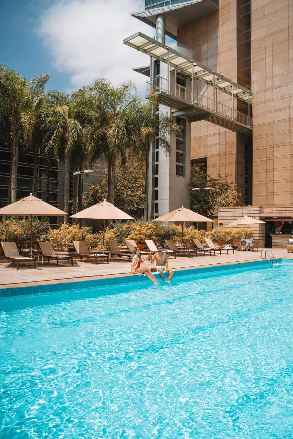 Pool view, Swimming pool