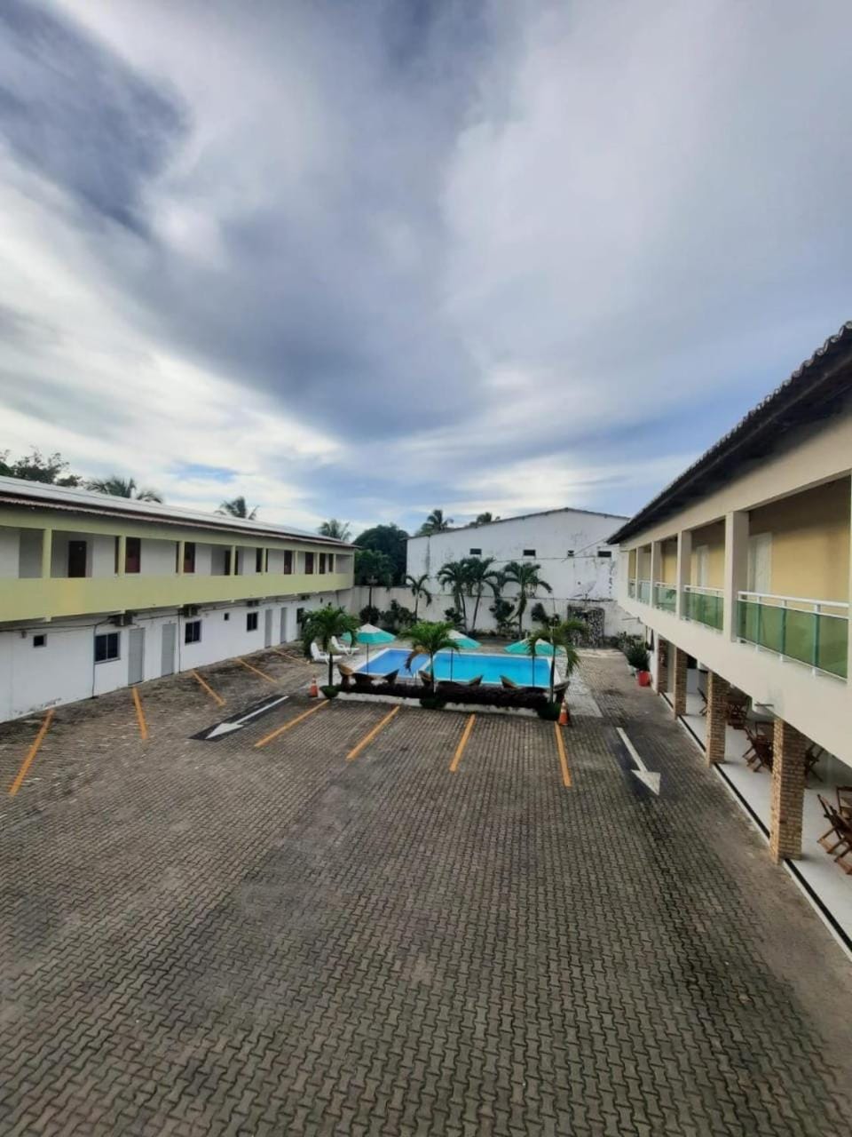 Pool view, Swimming pool, Parking