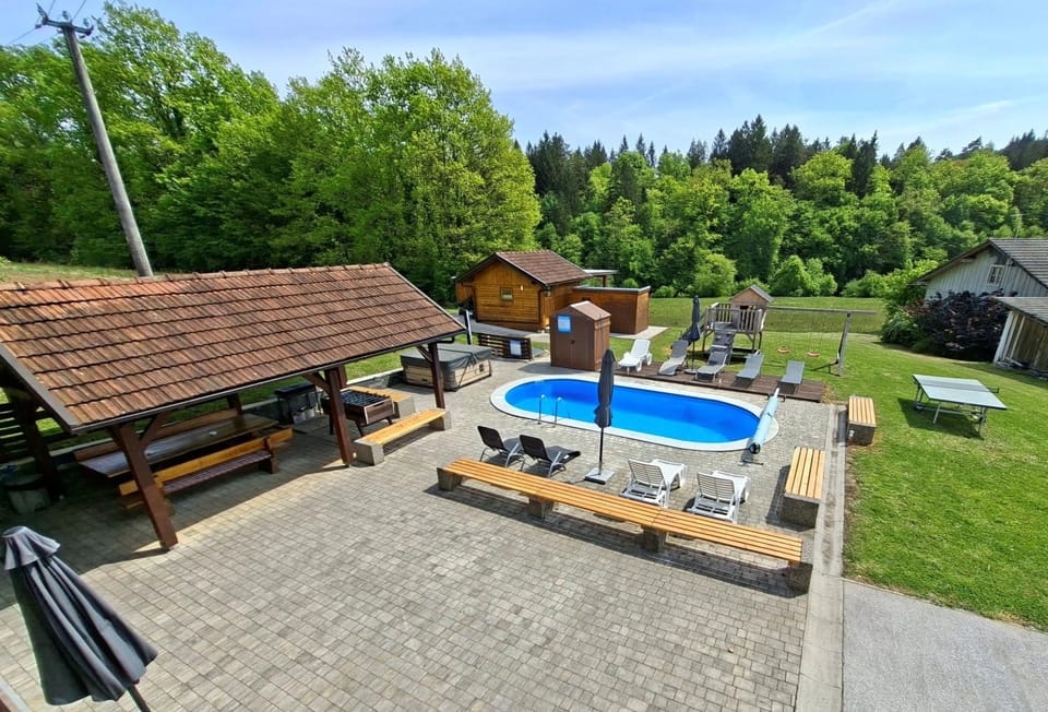 Patio, Table tennis, Swimming pool