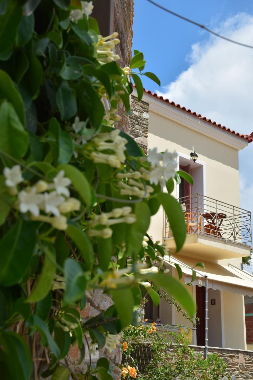 Property building, Facade/entrance, Garden, Balcony/Terrace