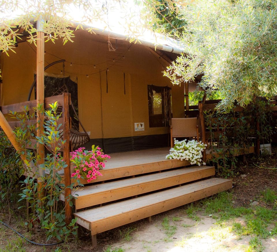 Glamping Alcantara Luxury tent in Sicily