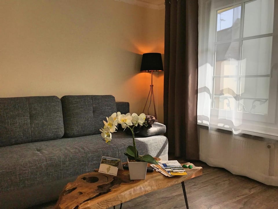 Living room, Seating area, Bedroom, Street view