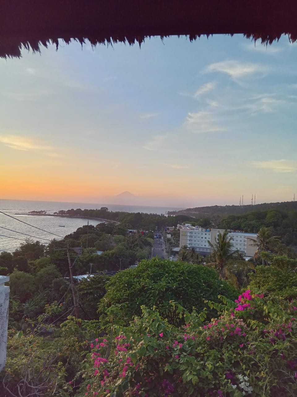 Natural landscape, Sea view, Sunset