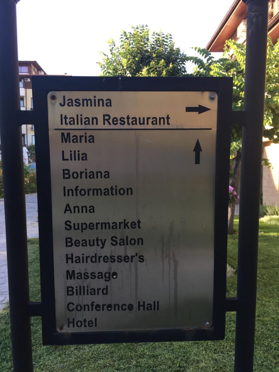 Area and facilities