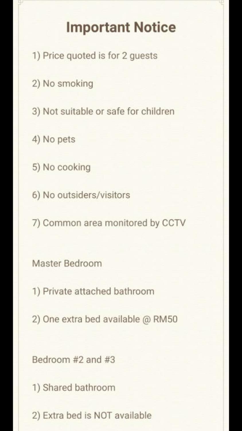 H2O Apartment Vacation rental in Tanah Rata