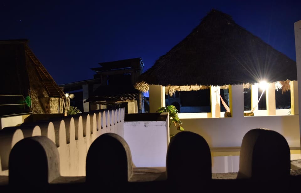 Night, View (from property/room), Balcony/Terrace, Sea view