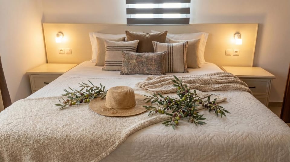 Bed, Photo of the whole room, Seating area, Bedroom