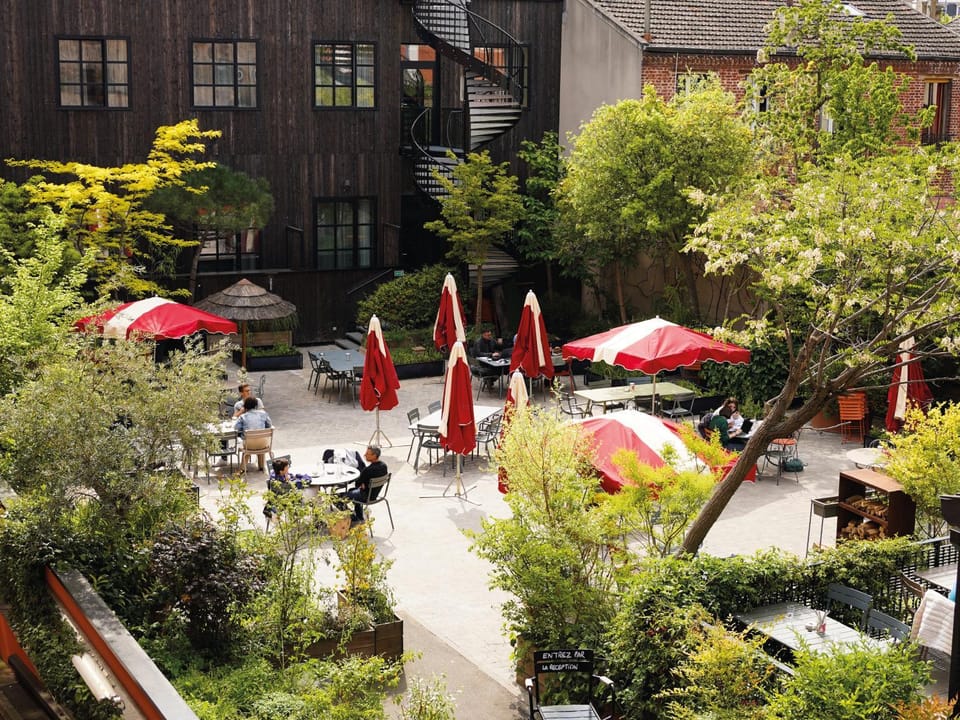 Patio, Restaurant/places to eat, Bird's eye view, Garden, Balcony/Terrace