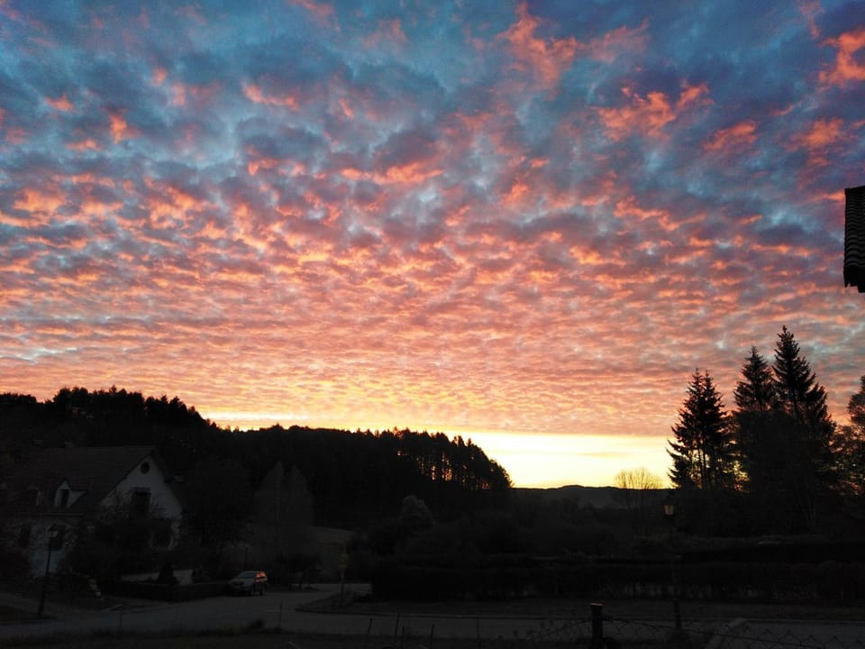 Natural landscape, Sunset