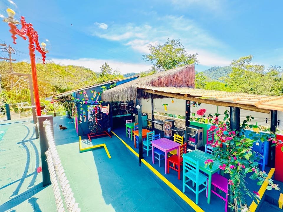 Day, Natural landscape, Aqua park, Evening entertainment, Mountain view, Pool view, Swimming pool