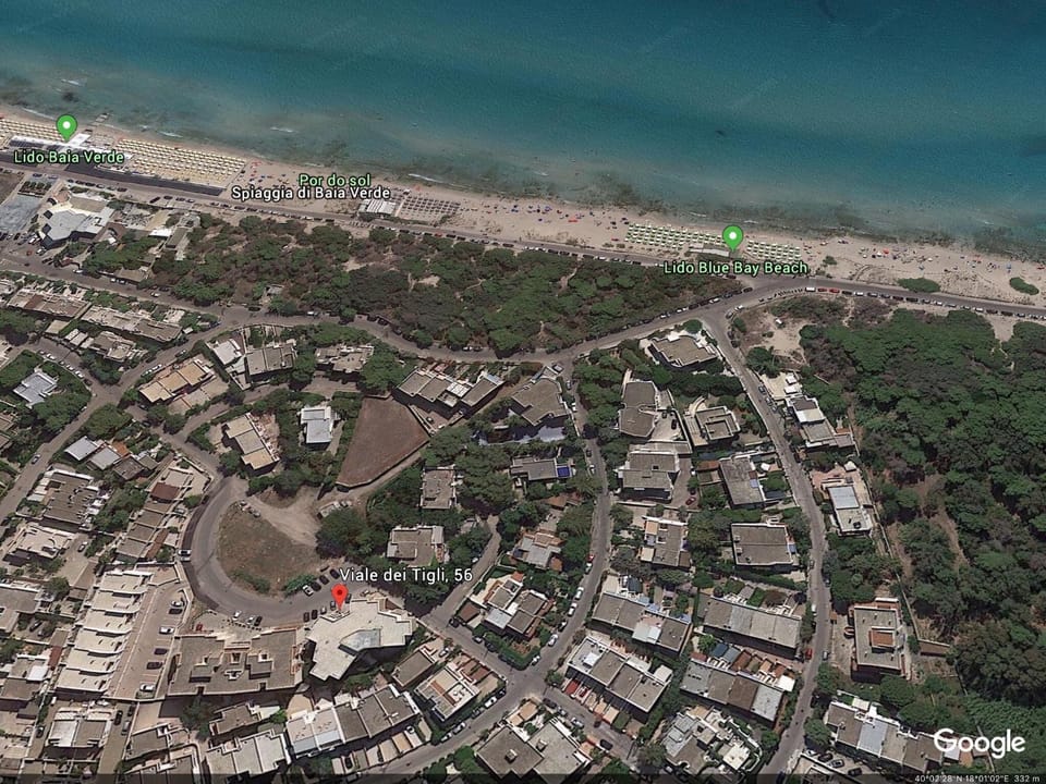 Neighbourhood, Bird's eye view, Beach, Sea view
