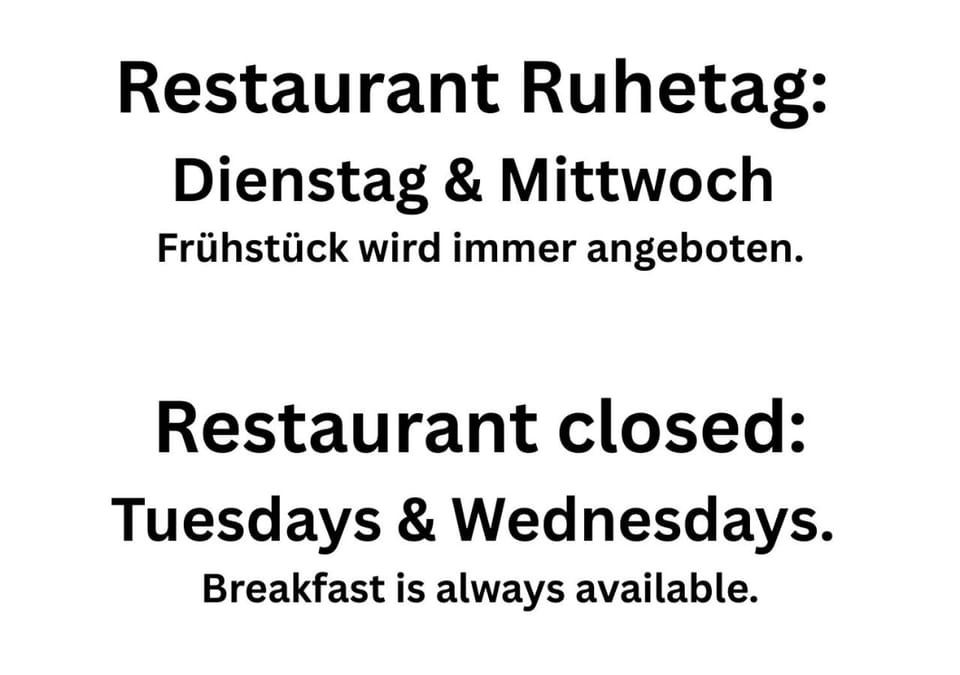 Restaurant/places to eat