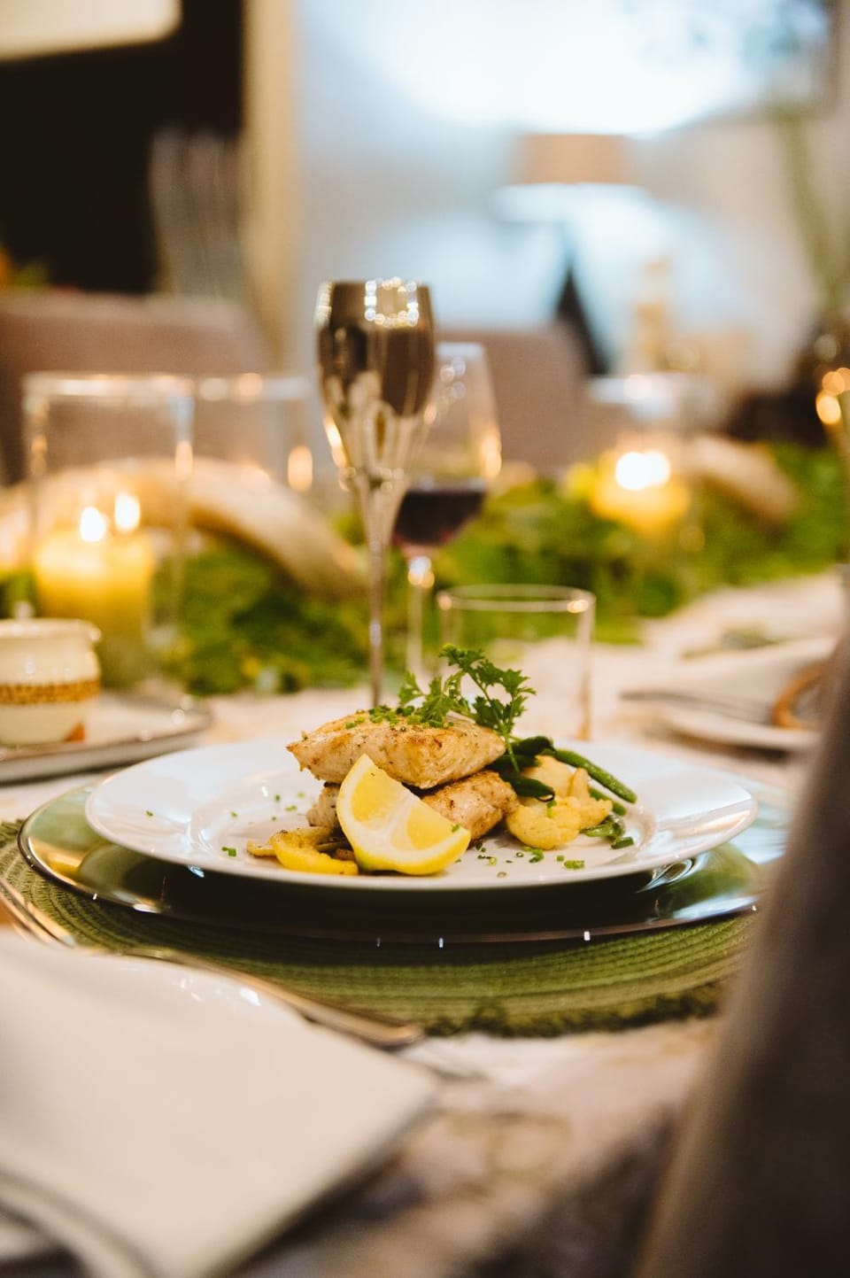 Food and drinks, Dinner