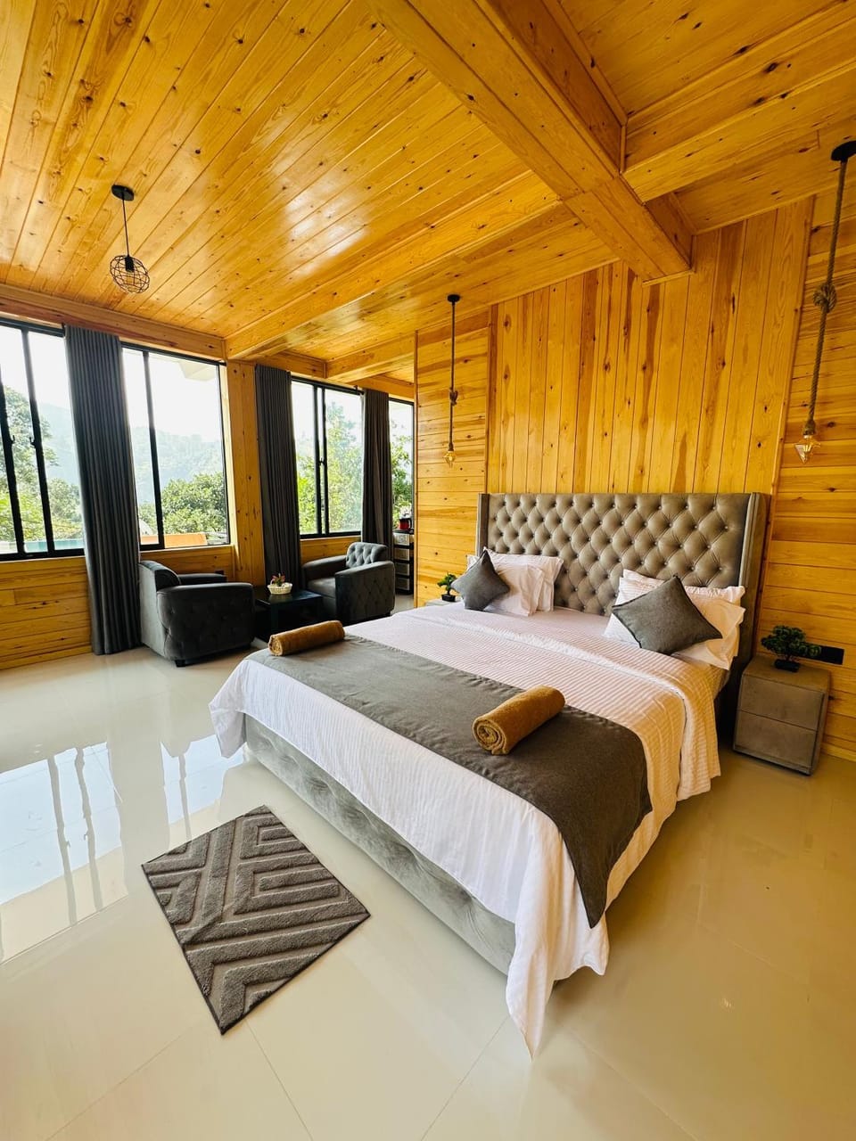 Bed, View (from property/room), Bedroom, Mountain view