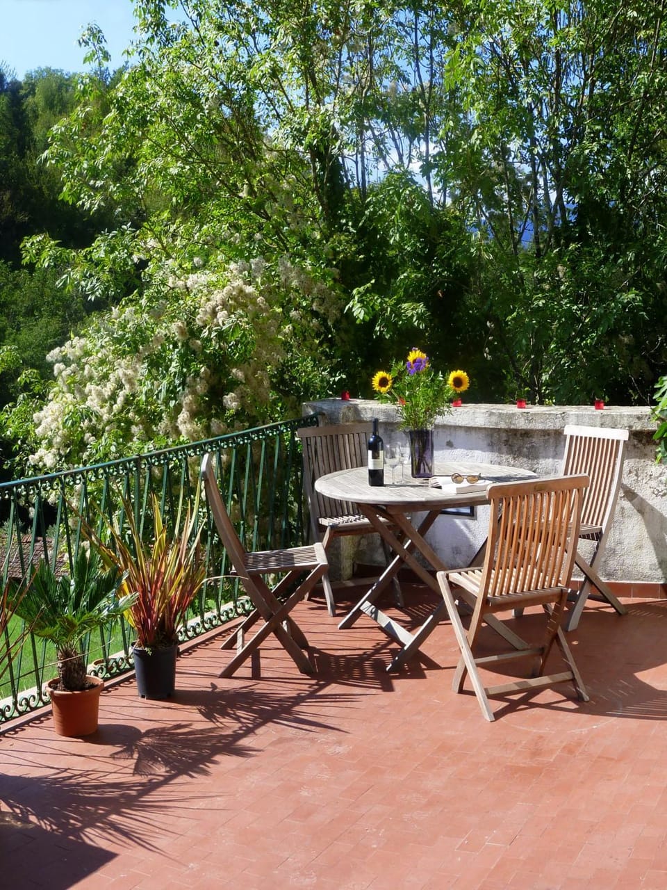 Patio, Day, BBQ facilities, Balcony/Terrace, Dining area, Garden view