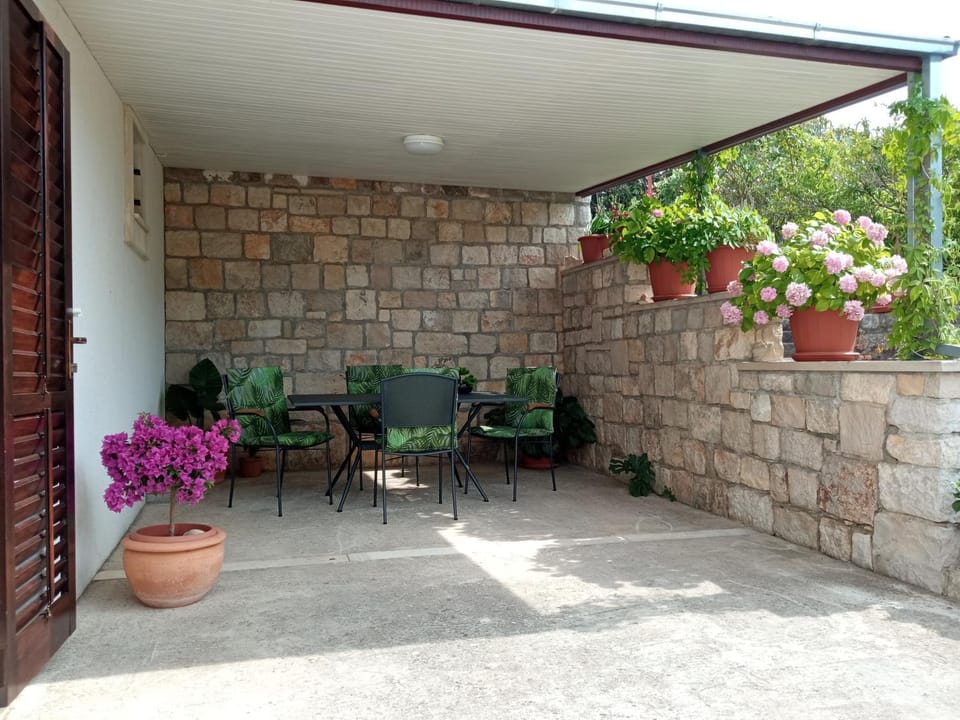Patio, Summer, Seating area, On site, Sunset