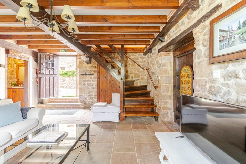 Patio, Bed, Living room, Seating area