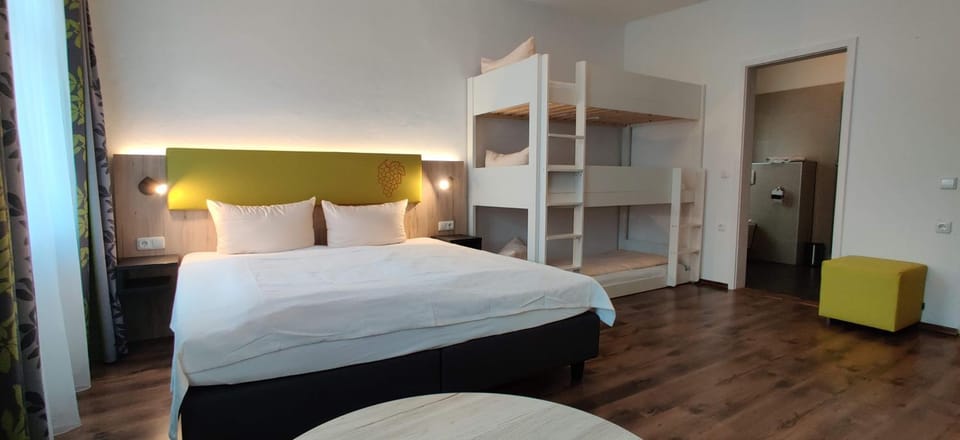 Bed, Photo of the whole room, Bedroom, bunk bed