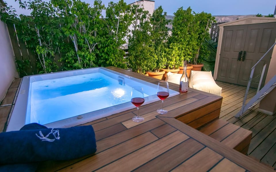 Beautiful Penthouse in Athens with outdoor jacuzzi Apartment in Athens