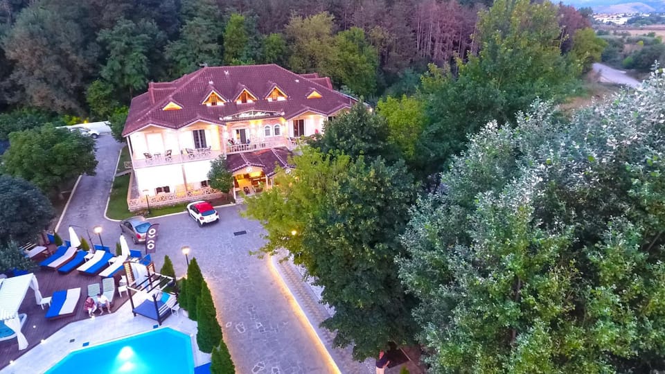 Bird's eye view, Summer, On site, Landmark view, Sunset