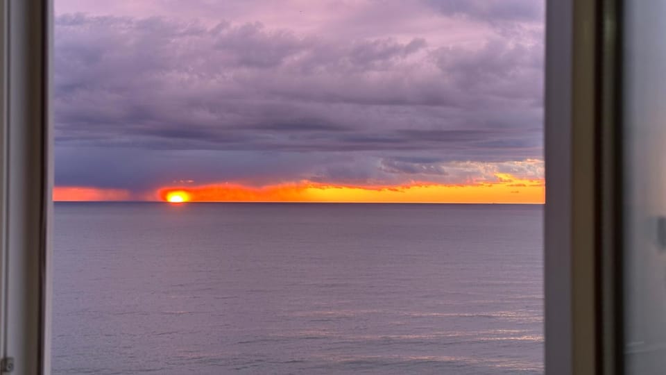 View (from property/room), Sea view, Sunset