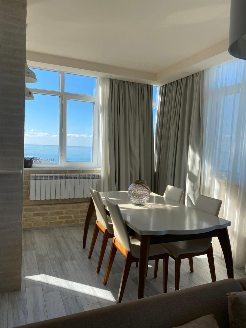 Natural landscape, Seating area, Dining area, Sea view