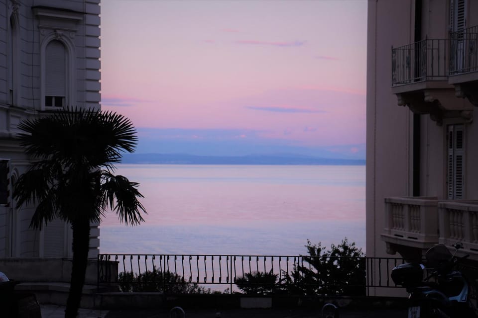 Natural landscape, Sea view, Sunset