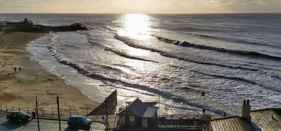 Beach, Sea view, Sunrise