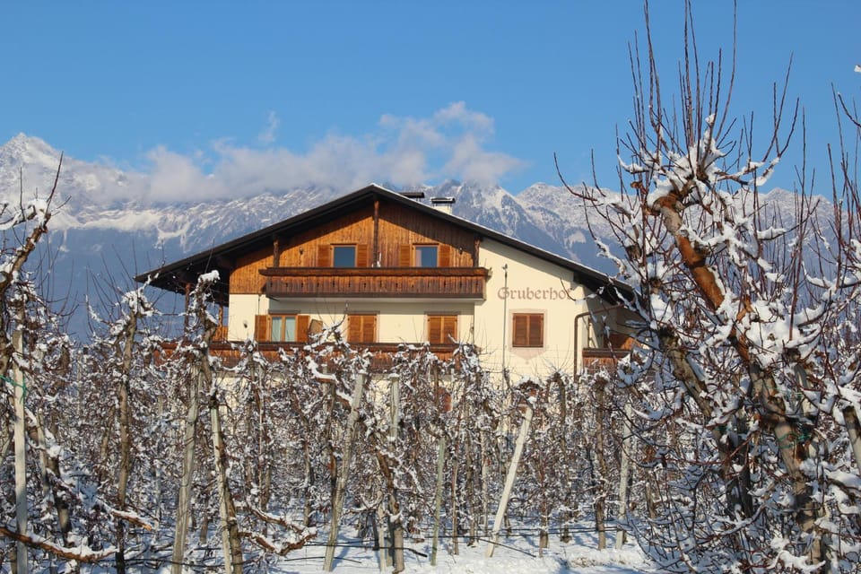Property building, Day, Winter