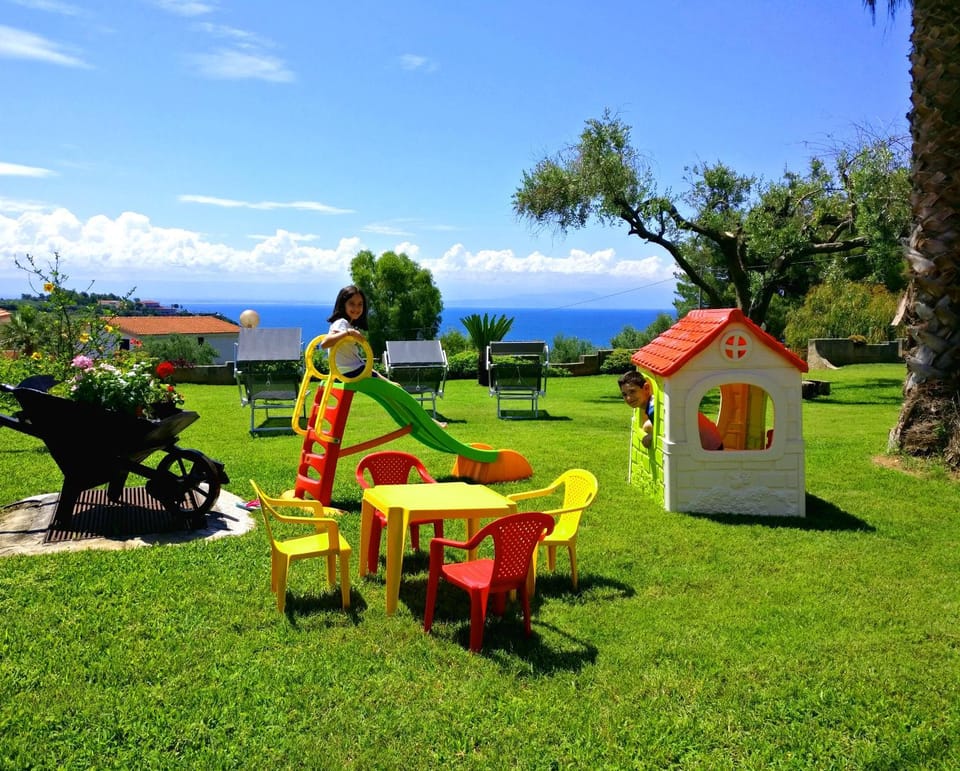 Children play ground, Garden, Garden view, Sea view, young children