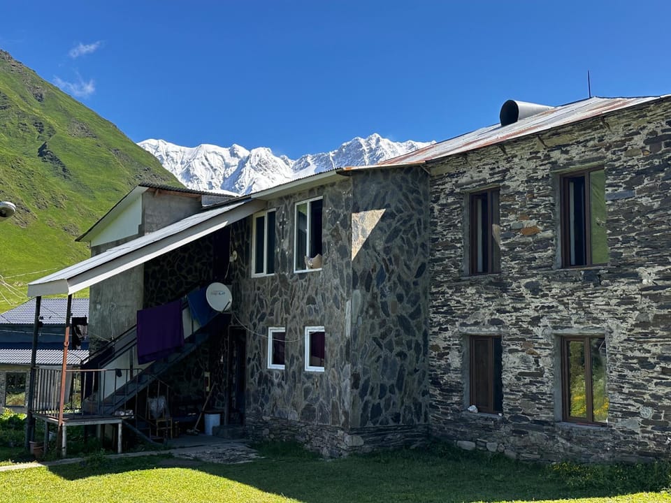 Property building, Natural landscape, Mountain view