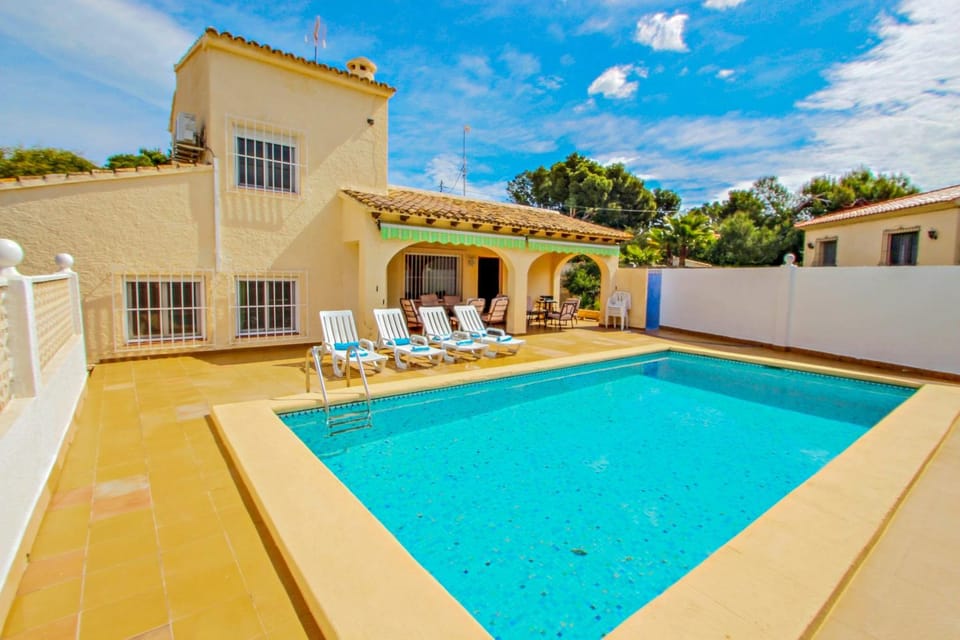 Linea - sea view villa with private pool in Teulada Villa in Marina Alta