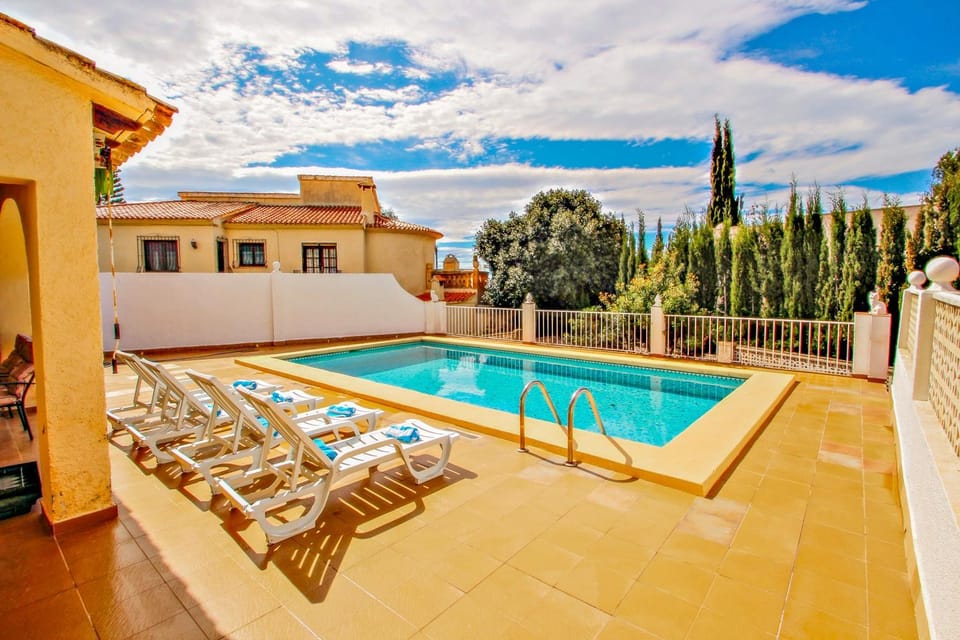Linea - sea view villa with private pool in Teulada Villa in Marina Alta