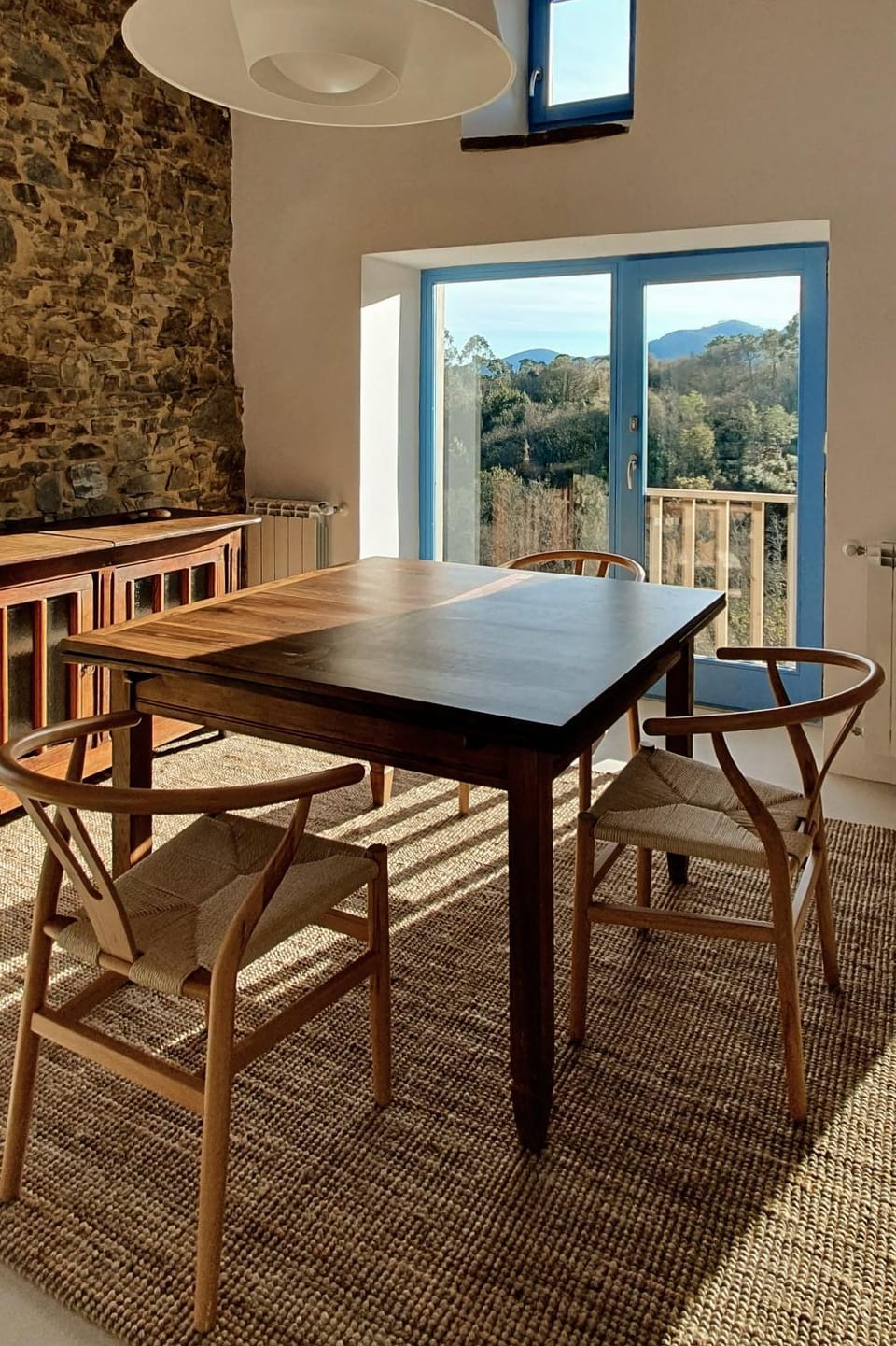 Natural landscape, View (from property/room), Dining area, Mountain view