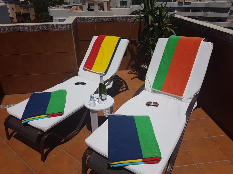 Balcony/Terrace, sunbed