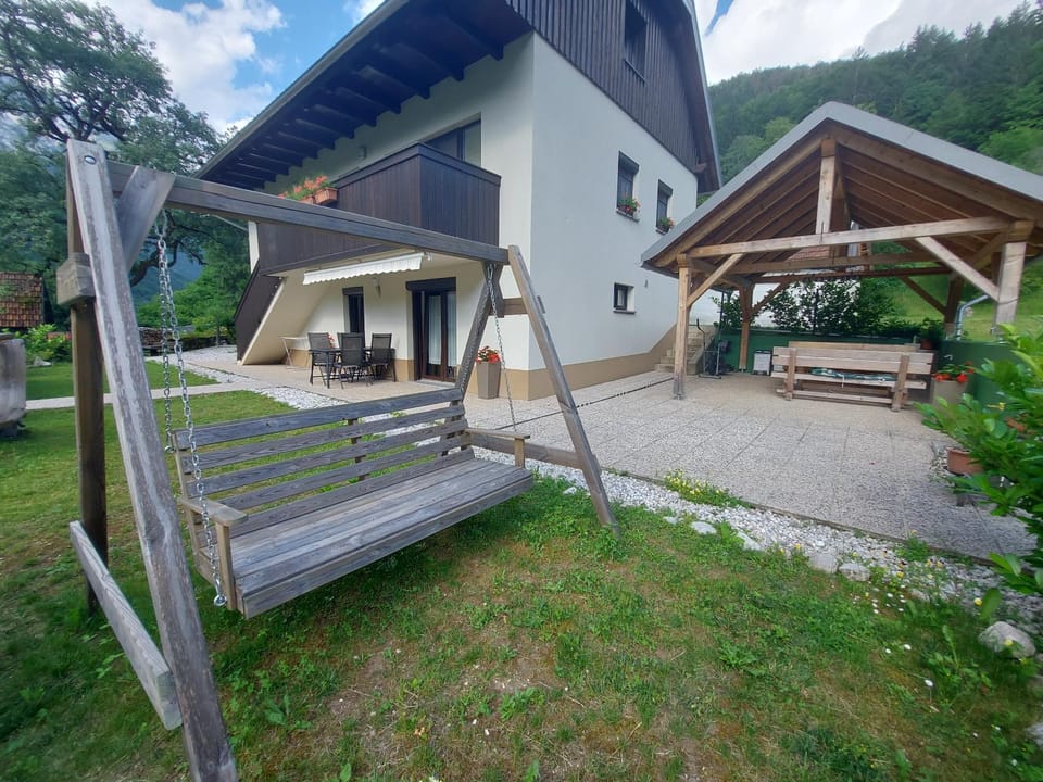 Property building, Patio, Natural landscape, BBQ facilities, Garden view