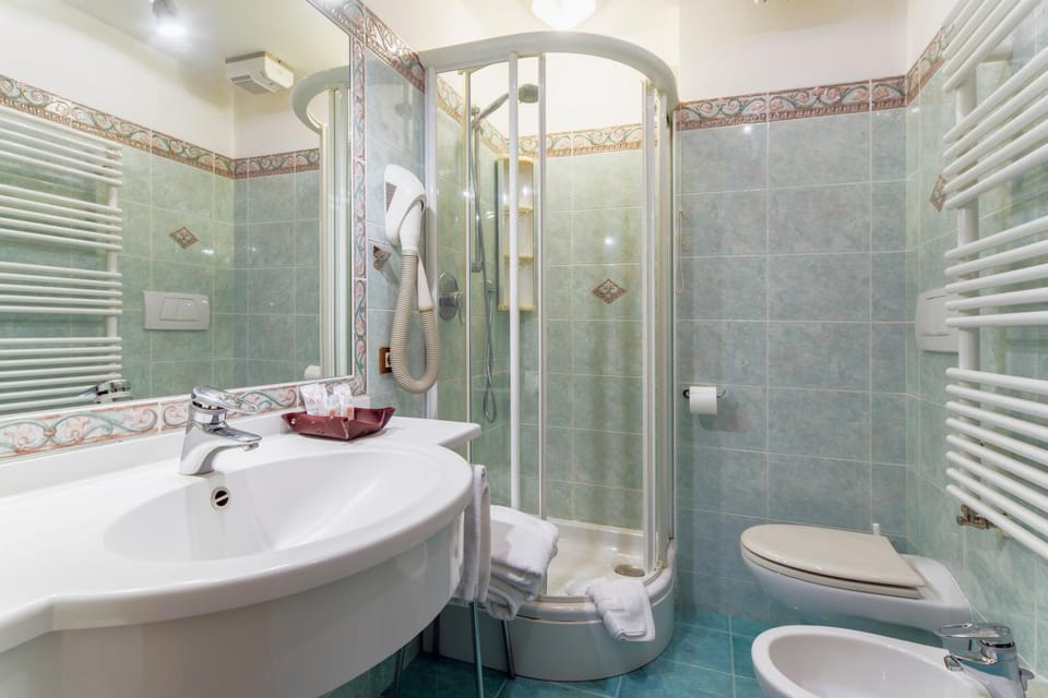 Shower, Toilet, Bathroom, bidet, towels