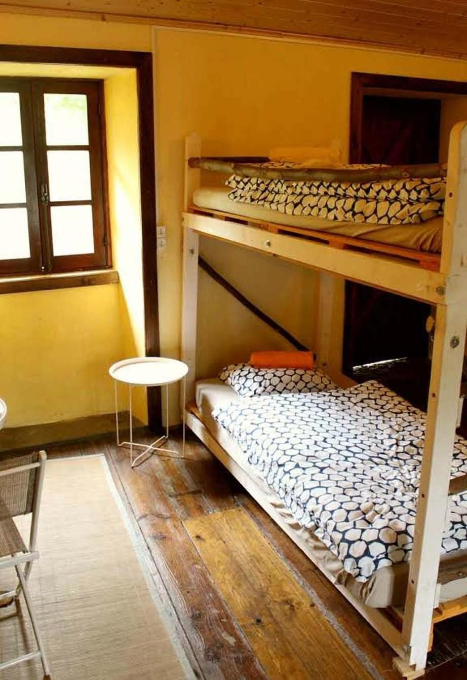 Photo of the whole room, Bedroom, bunk bed
