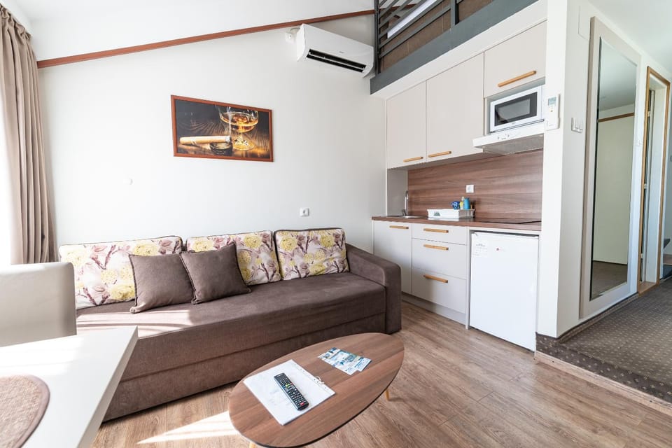 Kitchen or kitchenette, Living room