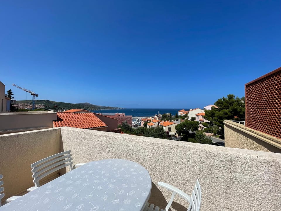 Appart à Banyuls-sur-Mer, terrasse, parking, clim, vue mer - FR-1-309-45 Apartment in Alt Empordà
