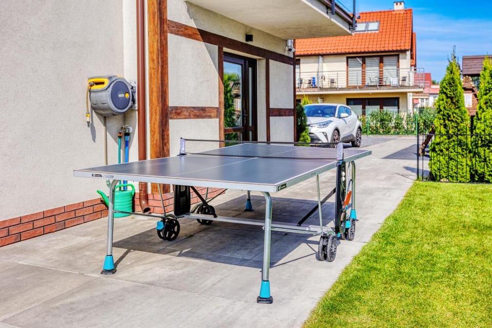Garden, Table tennis, Table tennis